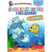 W wodzie. Sodkie maluszki i ich rodzice