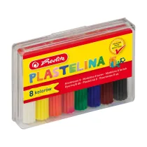 Herlitz Plastelina w kasecie 8 szt.