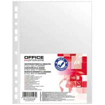 Office Products Koszulki na dokumenty A4 PP groszkowe 50mikr 100 szt.