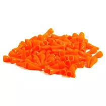 Pionki do gry plastik zwyke - pomaraczowe Plastic Polska