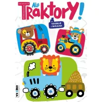 Ale traktory! Kolorowanka z naklejkami