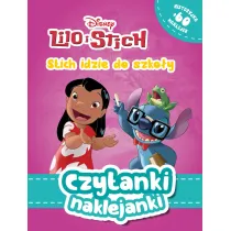 Czytanki naklejanki. Stitch idzie do szkoy. Disney Lilo i Stitch