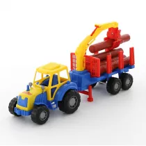 Traktor 46 cm z przyczep Majster Wader POLESIE 35295