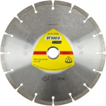 Klingspor Tarcza diamentowa segmentowa 230mm x 2,3mm x 22,2mm dt300u beton.