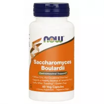 Now Foods Probiotyk Saccharomyces Boulardii Suplement diety 60 kaps.