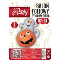 Balon foliowy Dyniowy duch 82x81cm