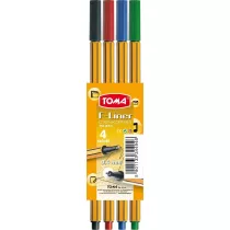 Toma Cienkopisy F-Liner 4 szt.