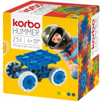 Korbo Klocki 25 el. Hummer Yellow