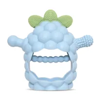 Gryzak silikonowy Razberry Grip, bkitny RazBaby