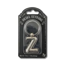 If Silver Letter Keyring - brelok do kluczy litera Z