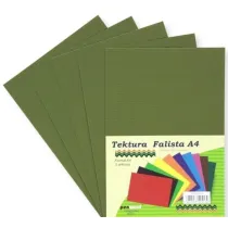 Penword Tektura A4 falista oliwkowa 5 szt.