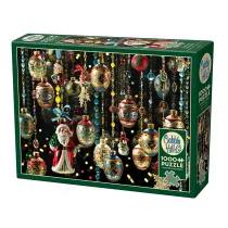 Puzzle 1000 el. �wi�teczne ozdoby Cobble Hill