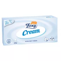 Foxy Chusteczki kosmetyczne Cream 75 szt.