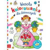 Wesoa kolorowanka dla dziewczynki. Stroje