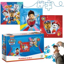 Puzzle 3w1 (25+36+54 el.) Paw Patrol Dodo