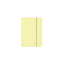 CoolPack Brulion A5 z gumk� Pastel Powder Yellow linia 80 kartek