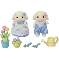 Zestaw kwiatowy z figurkami Flora Rabbit