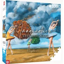 Puzzle 1000 el. Imagination: Rafa� Olbi�ski The Shape of Color Green Good Loot
