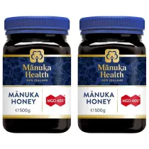Manuka Health Mid Nektarowy Manuka MGO® 400+ Zestaw 2 x 500 g