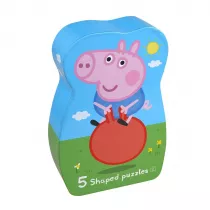 Puzzle dla dzieci 24 el. 5 uk�adanek. George Barbo Toys