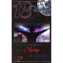 AbCard Kartka okoliczno�ciowa Urodziny 18 U66