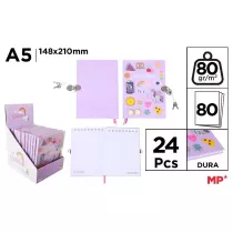 Mp Main Paper Notes na k��dk� A5 Unicorn 148x210mm