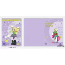 Stamp Karnet Comic B6 + koperta wz�r nr 31 Urodziny