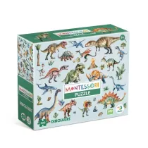 Puzzle 200 Montessori Dinozaury Dodo