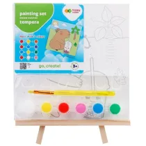 Happy Color Zestaw do malowania - Kapibara, 9 el.