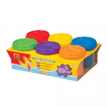 Dromader Masa plastyczna 6 duych tub