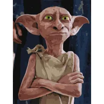 Ideyka Malowanie po numerach Harry Potter Zgredek 30x40cm