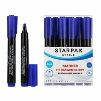Starpak Marker permanentny city niebieski (12 szt)