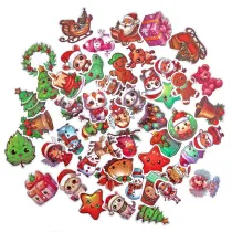 dpCraft Naklejki winylowe Boe Narodzenie 4-6cm 50 szt