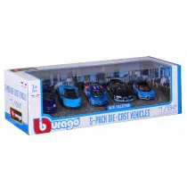 Bburago model blue collection 5-pk. 1:64
