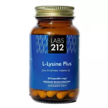 Labs212 L-Lysine Plus Suplement diety 45 kaps.
