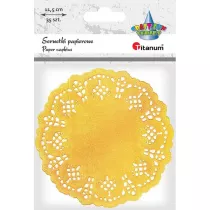 Titanum Serwetki papierowe okr�g�e 11,5 cm