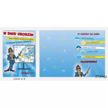 Stamp Karnet Comic B6 + koperta wz�r nr 09 Urodziny