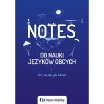 Notes do nauki j�zyk�w obcych (granatowy)