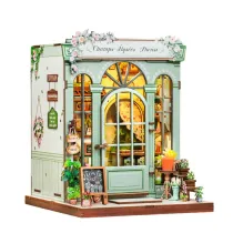 Puzzle Miniaturowy domek mini Book Nook Kwiaty z Elizejskich P�l Habarri