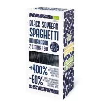Diet-Food Czarny makaron sojowy spaghetti 200 g Bio