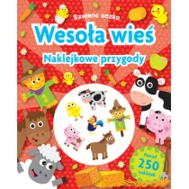 Szalone oczka. Weso�a wie�. Naklejkowe przygody