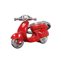 Metalmorphose Brelok do kluczy 3D skuter Vespa czerwony