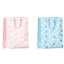 Pan Dragon Torebka ozdobna �rednia A5 narodziny 18x23x10cm mix 2 wzor�w