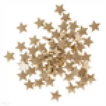 Dalprint Koraliki gwiazdki z�ote 1,5cm