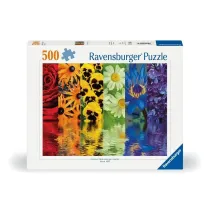 Puzzle 500 el. 2D Kwiaty Ravensburger