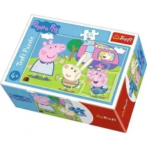 Puzzle mini 54 el. Wesoy dzie winki Peppy 4 Trefl