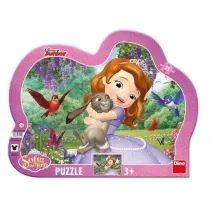 Puzzle 25 ramkowe Jej Wysoko Zosia Dino Toys