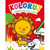 Koloruj z pomys�owym lwem