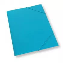 Penword Teczka A4 z gumk plastikowa jasnoniebieska