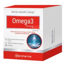 Starpharma Omega 3 Strong kwasy t�uszczowe Suplement diety (uszkodzone opakowanie) 60 kaps.